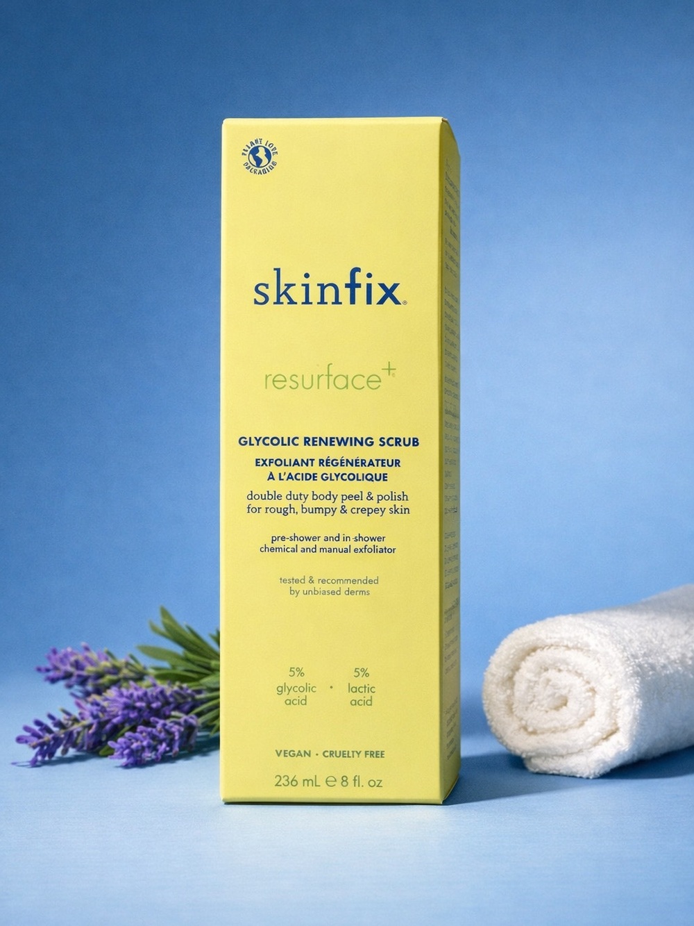 Skinfix Resurface+ Glycolic Renewing Scrub 8 oz New Exfoliator KP Treatment NIB - Picture 3 of 8